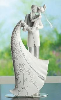 wedding photo - Kiss Cake Topper - Language Of Love - Gina Freehill