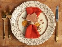wedding photo - Make A Personalized Thanksgiving Keepsake: DIY Salt Dough Place Cards -