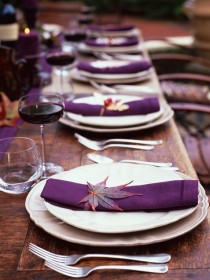 wedding photo - Inspirational Thanksgiving Table Settings