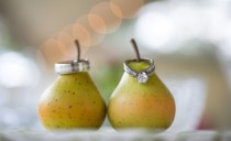 wedding photo - 25 Ways To Incorporate Pears Into Your Fall Wedding 