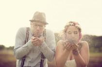 wedding photo - 38 offbeat boho wedding ideas that give us flowery, lacy, vintage-inspired chills