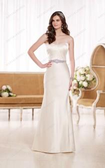 wedding photo -  Essense of Australia Modified A-Line Wedding Dress Style D1852