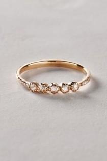 wedding photo - Rosecut Diamond Ring In 14k Gold
