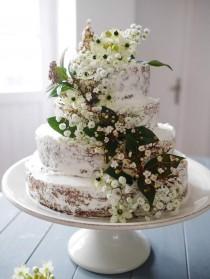 wedding photo - Le Naked Cake - La Popotte De Manue