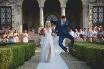 wedding photo - Italian Garden Wedding At Villa Zambonina 