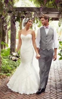 wedding photo -  Essense of Australia Sweetheart Neckline Wedding Dresses Style D1846