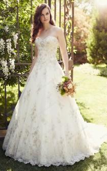 wedding photo -  Essense of Australia A-Line Wedding Dress Style D1757