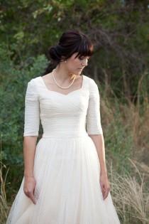wedding photo - Modest Wedding Gowns At Alta Moda Bridal Sample Sale