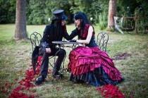 wedding photo - Halloween/Gothic Wedding Attire