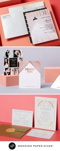 wedding photo - Wedding Stationery - Personalized Wedding Stationery For Invitations And Programs