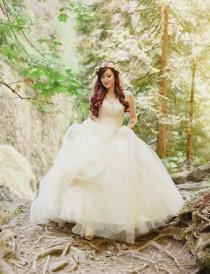 wedding photo - Fairytale-Inspired Waterfall Elopement: Lisa + Charles