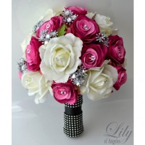 wedding photo - Real Touch Roses / Calla Lilies