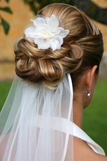 wedding photo - Updos With Flowers For Weddings