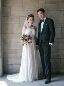 wedding photo - A Romantic Wedding At The University Of Toronto