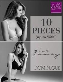 wedding photo - 6 Days Of Giveaways - Day 3: Win 10 Intimate Pieces By Dominique - Belle The Magazine