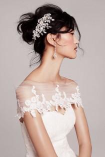 wedding photo - Halo & Co. Crystal Branches Headband