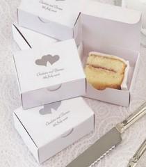 wedding photo - Wholesale Simple Design Square Paper Wedding Cake Box