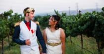 wedding photo - This Couple Turned Their Wedding Into One Epic Costume Party