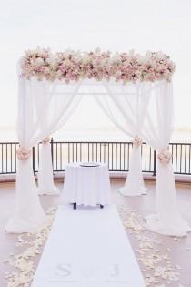 wedding photo - Stephanie And Justin's Stunningly Romantic Grey And White Wedding At The Westin Lake Las Vegas