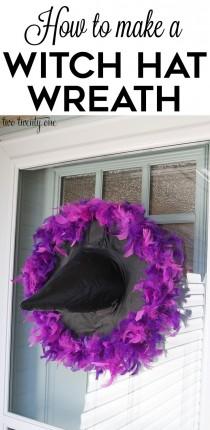 wedding photo - Witch Hat Wreath