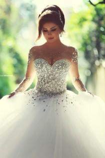 wedding photo - Ball Gown Wedding Dresses_Wedding Dresses_Wedding Dresses