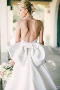 wedding photo - 25 Stunning Backless Wedding Dresses
