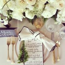 wedding photo - Wedding Table Tops / Table-scapes