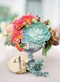 wedding photo - Unique Table Numbers