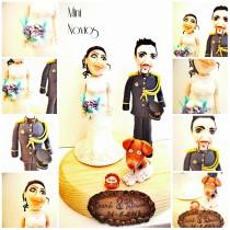 wedding photo -  Wedding Cake Topper