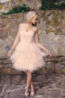 wedding photo -  Knee Length Wedding Dresses NZ