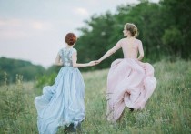 wedding photo - Custom Order For Amber - Blush Wedding Dress