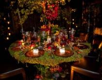 wedding photo - Event Best Practice: "Feast In The Forest" Reinforces Cutting Edge Event Theme