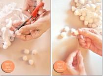 wedding photo - Pom Poms: Make The Prettiest Decor Accents For Your Tables