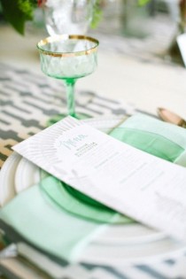 wedding photo - Color Trend: Mint Wedding Ideas