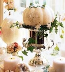 wedding photo - Auction Girl Vintage: Thanksgiving Candlescapes