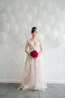 wedding photo - Hot Pink Wedding Tablescape