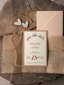 wedding photo - Save The Date Cards (20), Rustic Save the Date, Wood Save the Date, Engraved Save the Date, Wedding Save the Date, Model no: 33/rus/std
