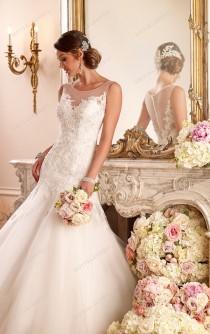 wedding photo -  Stella York Organza Wedding Dress Style 6021
