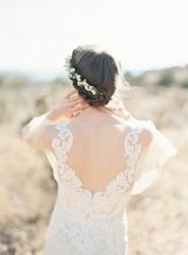 wedding photo - Desert Wedding Inspiration from Ghost Ranch Floral Retreat - Wedding Sparrow 