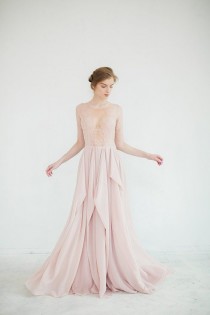wedding photo - Blush Wedding Dress // Magnolia