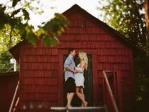wedding photo - Late-Summer Engagement Shoot In Point-Comfort, Quebec 