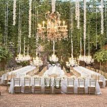 wedding photo - Beautiful Outdoor Wedding Venue Decor 