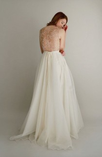 wedding photo - Lace And Organza Gown - Danielle