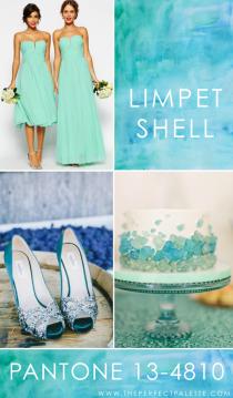 wedding photo - Pantone - Limpet Shell 13-4810
