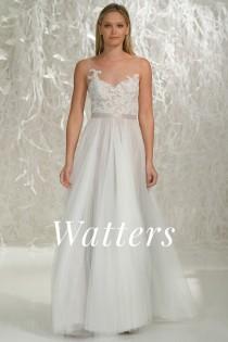 wedding photo - Watters Spring 2016 Collections 