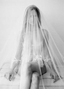 wedding photo - Delicate Bridal Boudoir From Jose Villa