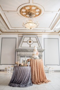 wedding photo - Sequin Tablecloth