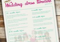 wedding photo - Shopping 'til we rock: The big wedding dress timeline (with printable checklist!)