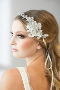 wedding photo - Wedding Hair Vine,  Bridal Head Piece, Bridal Hair Accessory