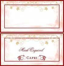 wedding photo - Wedding Placecards 50 Elegant Rustic Vineyard Placecards for Rehearsal Dinners, Receptions & Parties